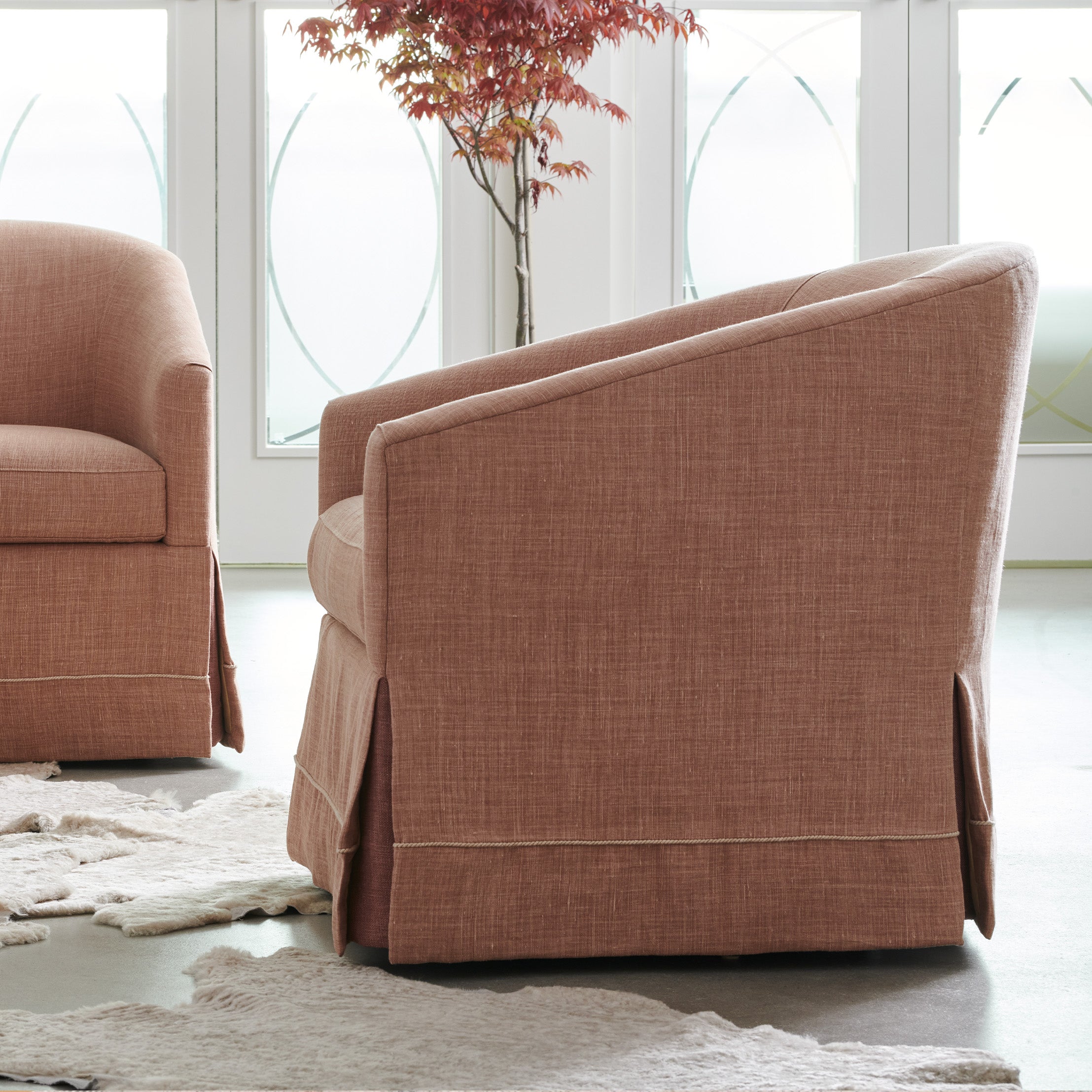 Jamestown Swivel Chair | Danco Furniture & Design | Wesley Hall